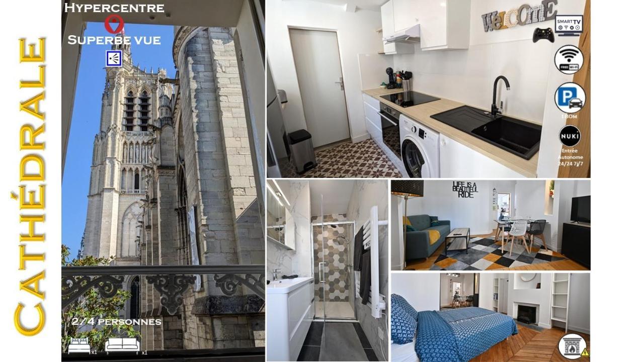 3 Appartements Premium Au Pied De La Cathedrale - Hypercentre Sens Exterior photo